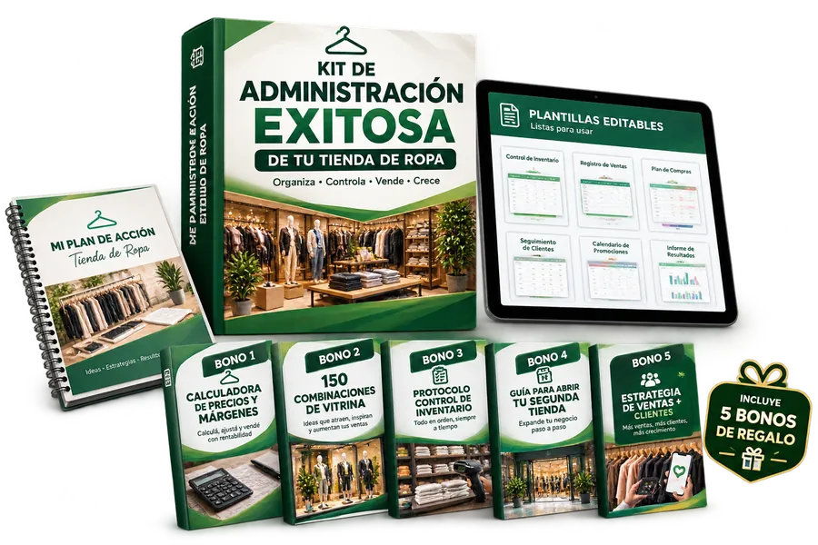 Kit de Administración Exitosa con los cinco bonos