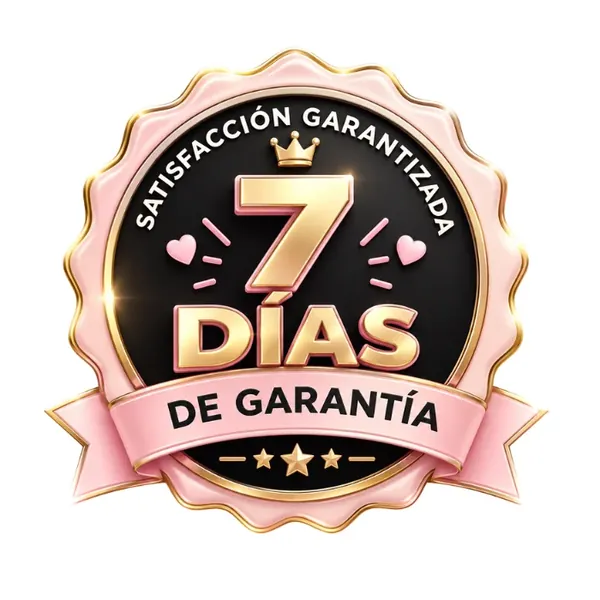 Sello del material: 7 días de garantía