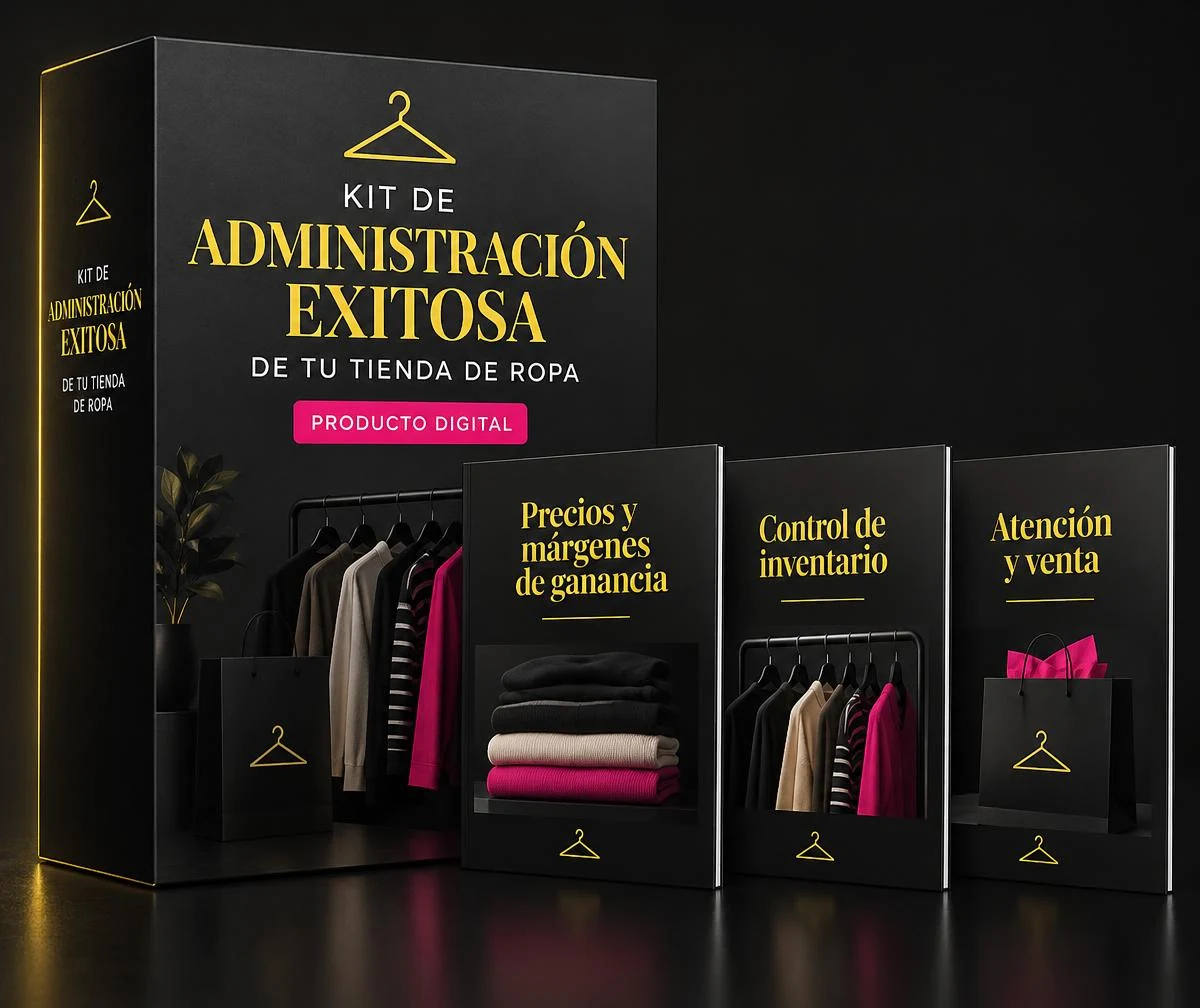 Mockup conceptual del kit digital completo, producto principal de la oferta
